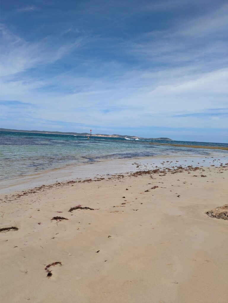 Rockpools on a Bellarine beach